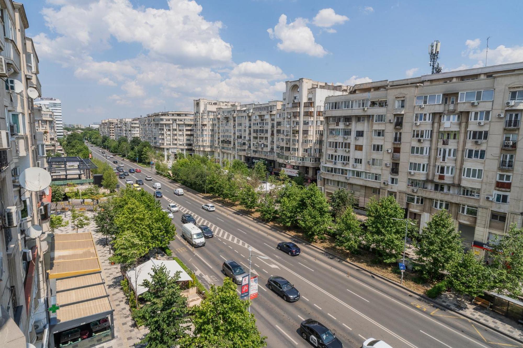 Luxury 2Br On Decebal Avenue Appartement Boekarest Buitenkant foto