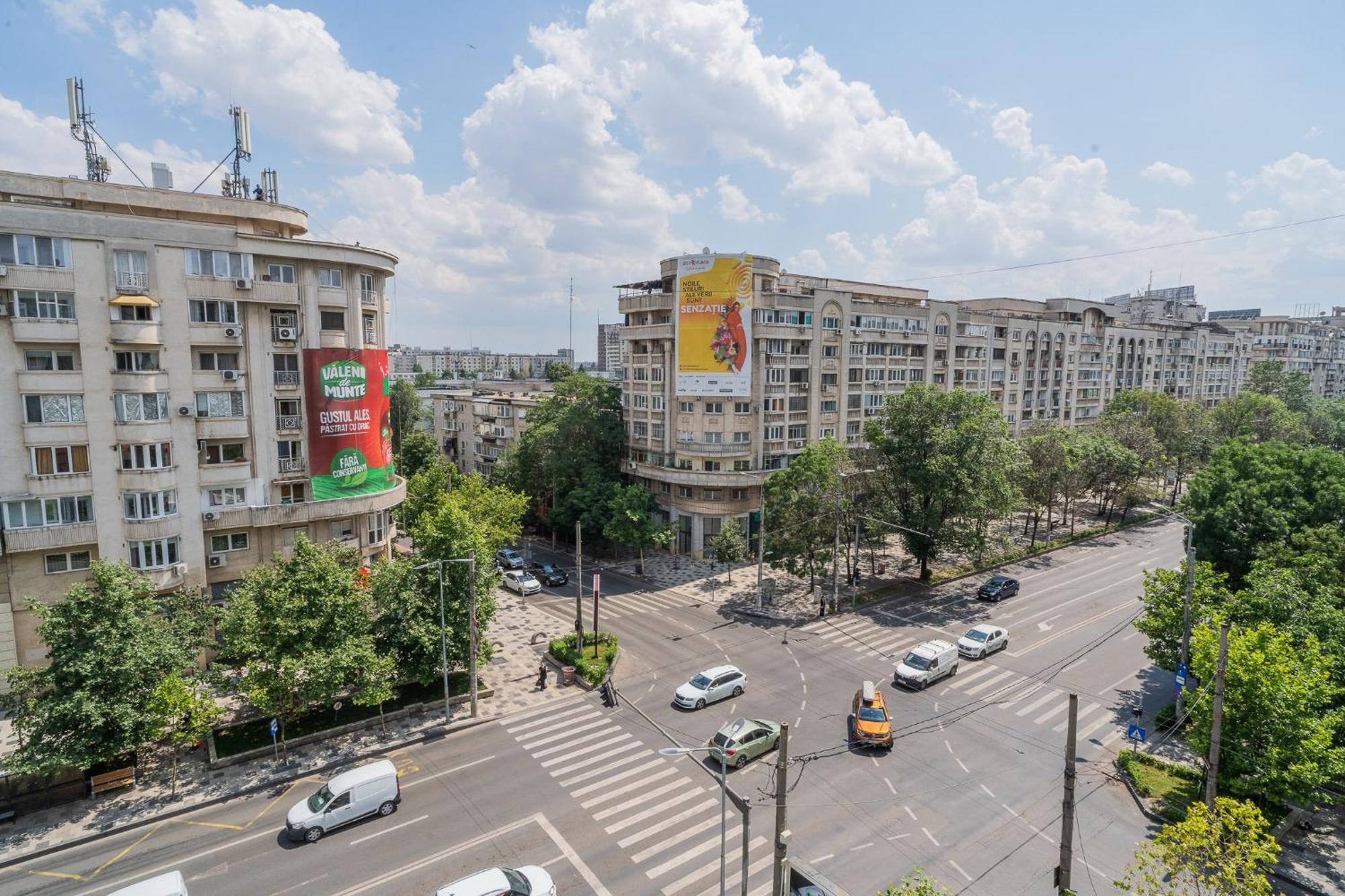 Luxury 2Br On Decebal Avenue Appartement Boekarest Buitenkant foto